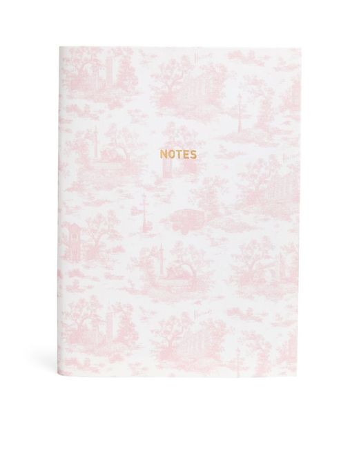 Harrods A5 Toile Notebook