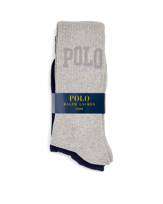 Polo Ralph Lauren Cotton-Blend Polo Bear Socks