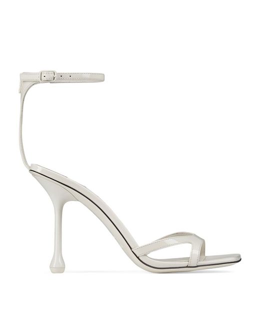 Jimmy Choo Ixia 95 Patent Leather Heeled Sandals