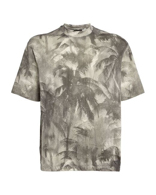 Emporio Armani Tree Print T-Shirt