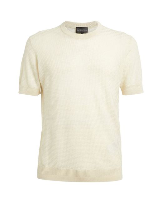 Emporio Armani Short-Sleeve Sweater