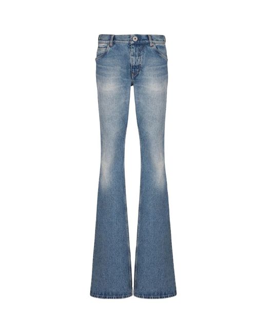 Balmain Vintage Denim Bootcut Jeans