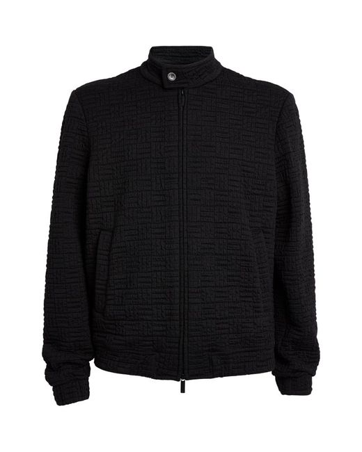 Emporio Armani Quilted Bomber Jacket