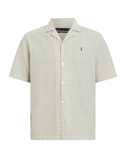 AllSaints Short-Sleeve Selenite Shirt