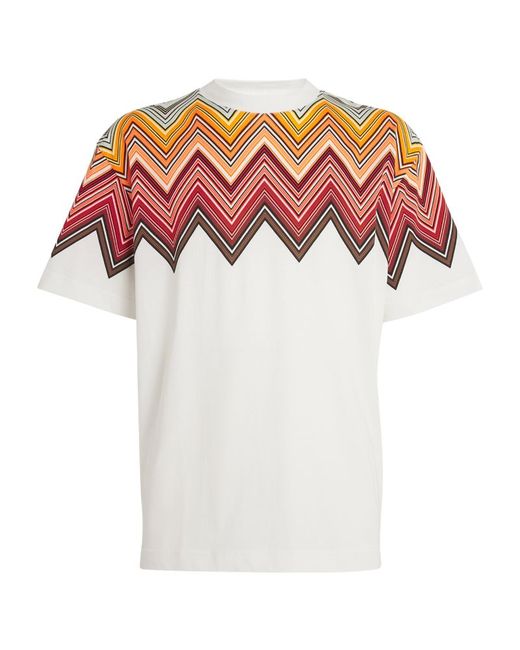 Missoni Oversized Zigzag Print T-Shirt