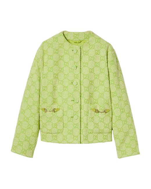 Gucci Bouclé Cotton Jacket