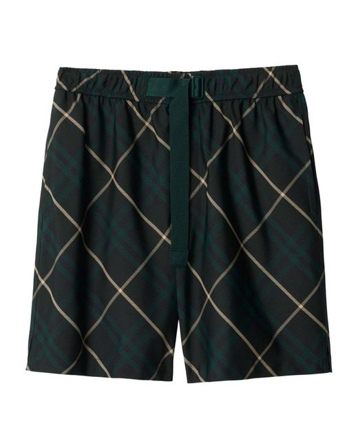 Burberry Oversized Check Shorts