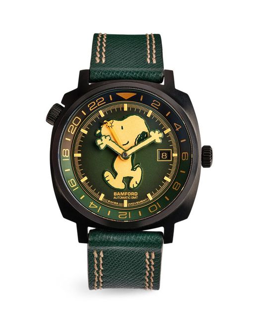 Bamford Watch Department X Snoopy 175 Anniversary Edition Stainess Steel Gmt Watch 40Mm
