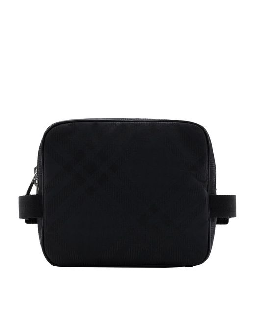 Burberry Check Print Travel Pouch