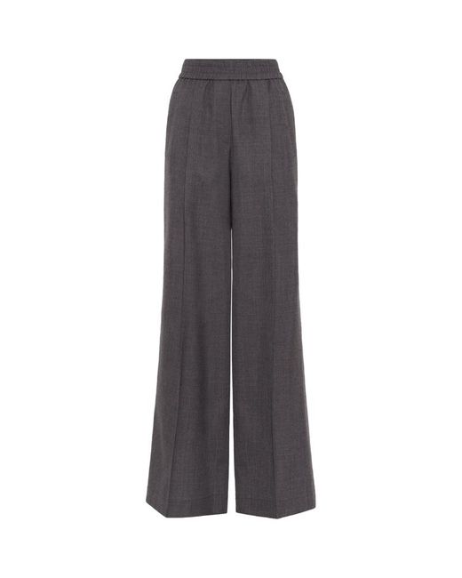 Brunello Cucinelli Elasticated Waistband Tailored Trousers
