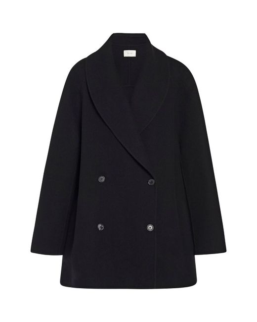 The Row Double-Breasted Polli Coat