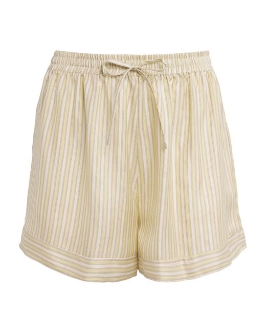 Le Kasha Striped Wensu Shorts