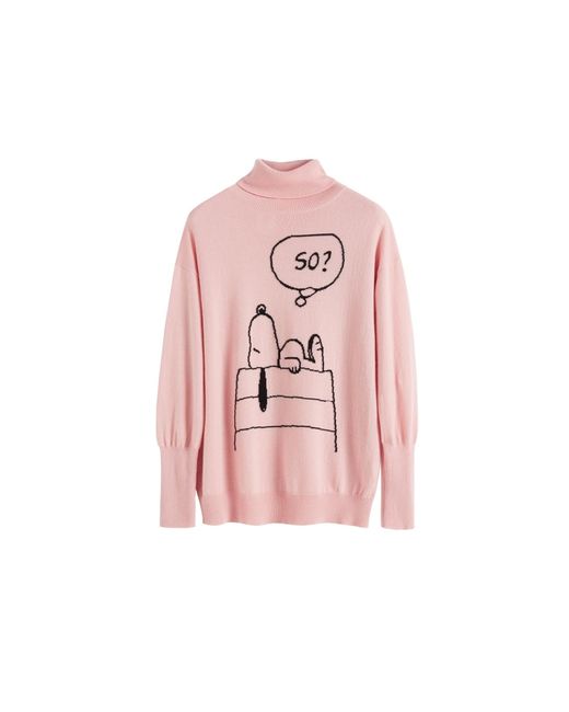 Chinti And Parker Snoopy So Cashmere Sweater