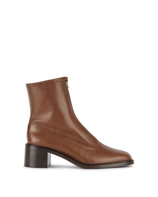 by FAR Bruna 60 Leather Ankle Boots