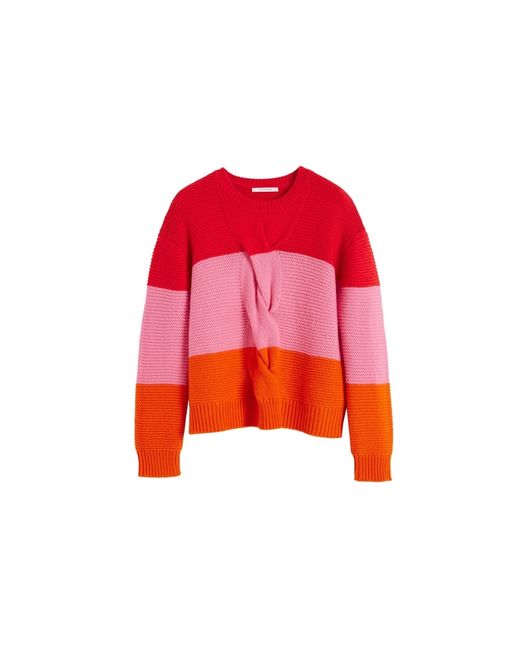 Chinti And Parker Giant Cable Wool-cashmere Sweater