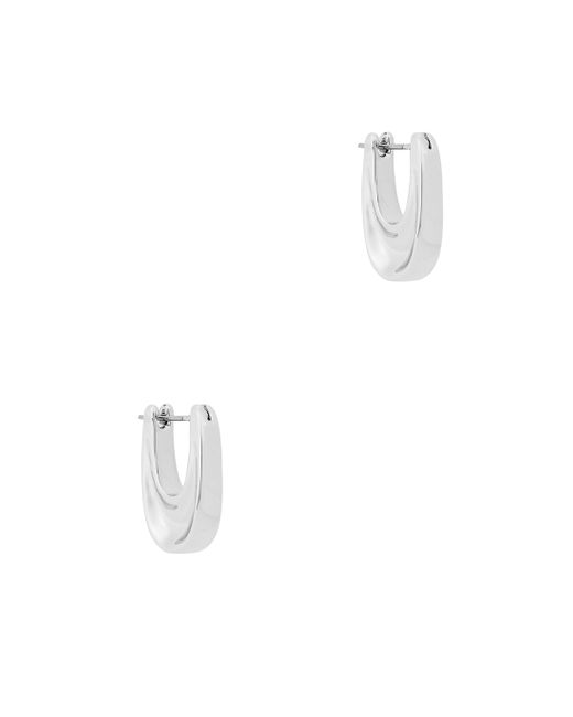 Anni Lu Swirl 18kt plated Hoop Earrings