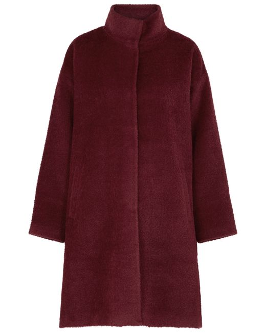 Eileen Fisher wool-blend coat