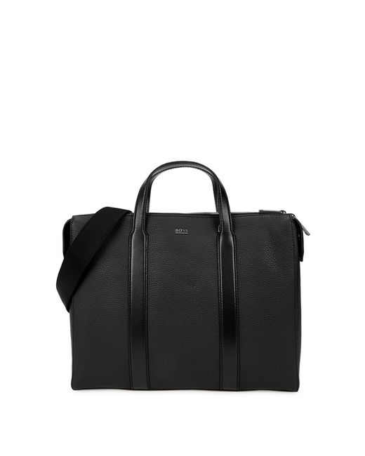 Boss Helios Leather Briefcase