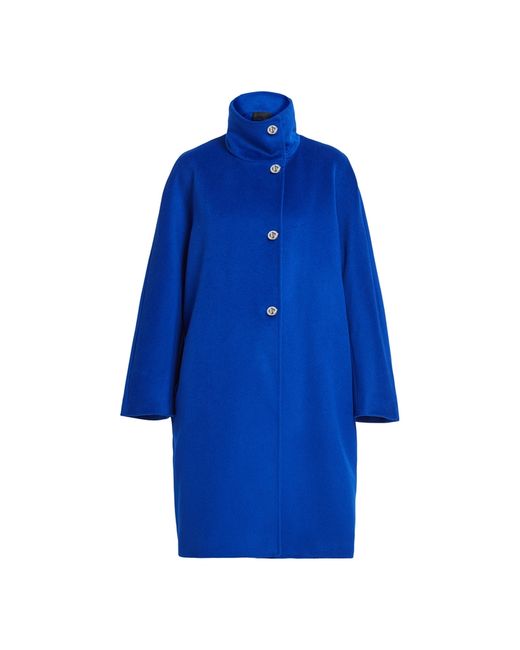 Marina Rinaldi Wool Broadcloth Coat