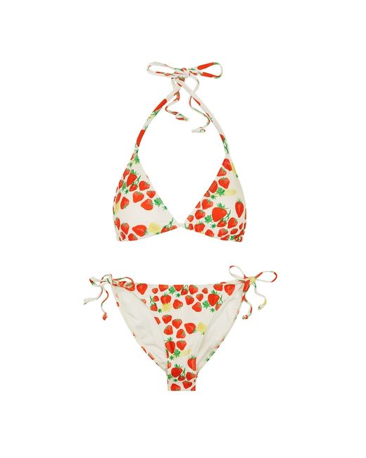 Helmstedt Strawberry-print Bikini