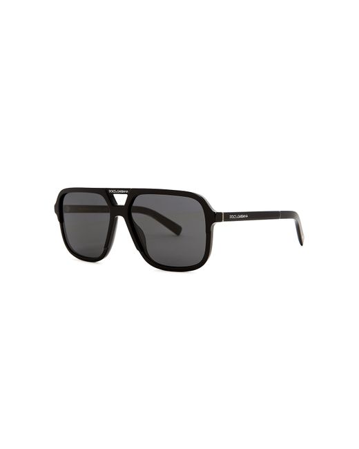 Dolce & Gabbana Angel Polarised Aviator-style Sunglasses