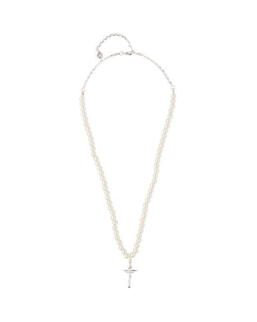 Chained & Able Faux Pearl And tone Necklace