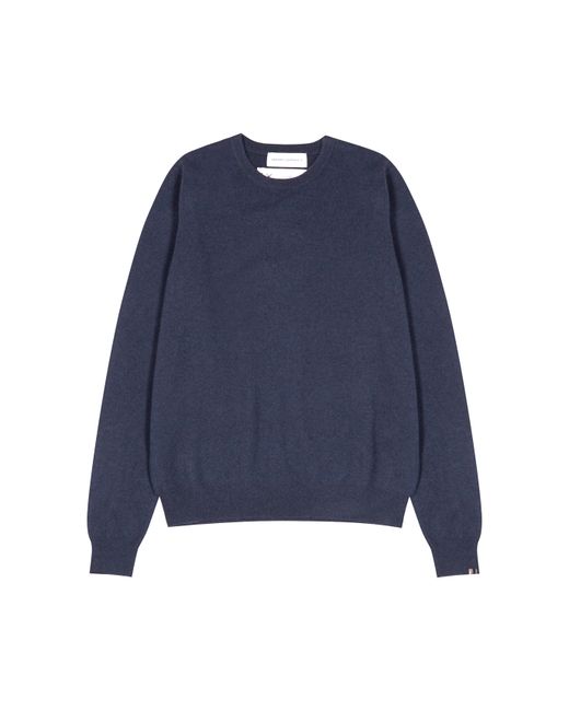 Extreme Cashmere N36 Be Classic Navy Cashmere-blend Jumper One