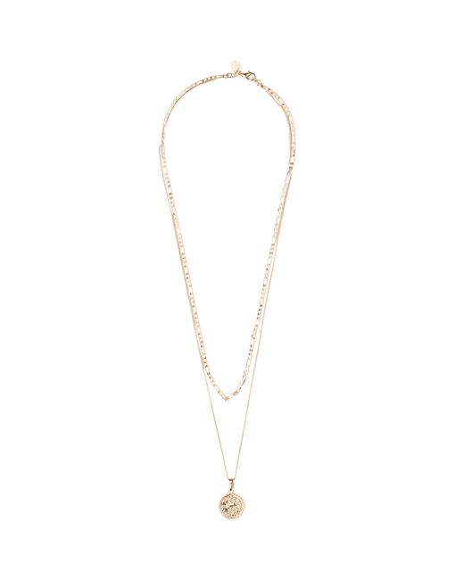 Chained & Able Figaro 18kt plated Chain Necklace