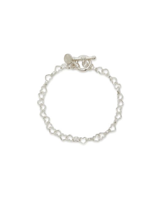 Chained & Able Heart Link tone Bracelet