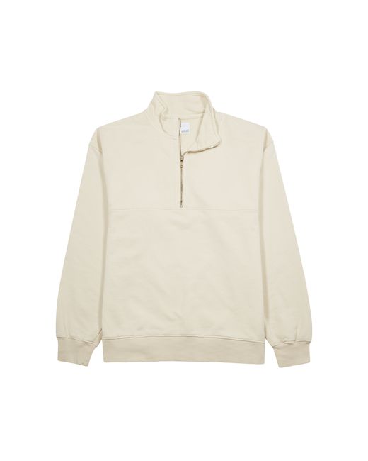 Colorful Standard Off Half-zip Cotton Sweatshirt