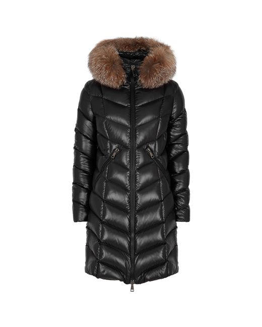 Moncler Fulmarus Shearling-trimmed Quilted Shell Jacket