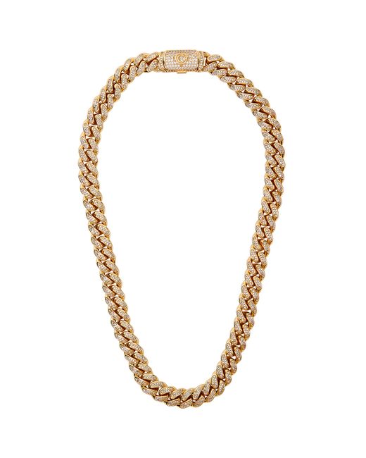Cernucci Iced Out Cuban 18kt plated Necklace
