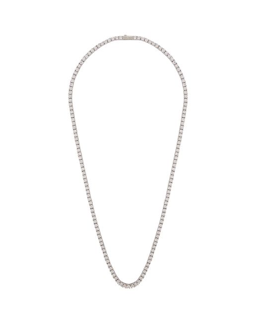 Cernucci Tennis 18kt White Gold-plated Necklace