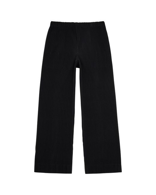 Homme Pliss Issey Miyake Pleated Straight-leg Trousers