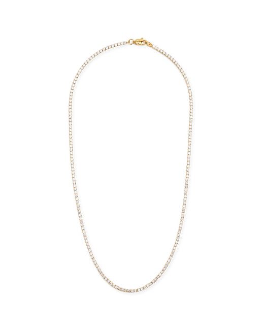 Cernucci Tennis Micro Embellished 18kt plated Necklace One