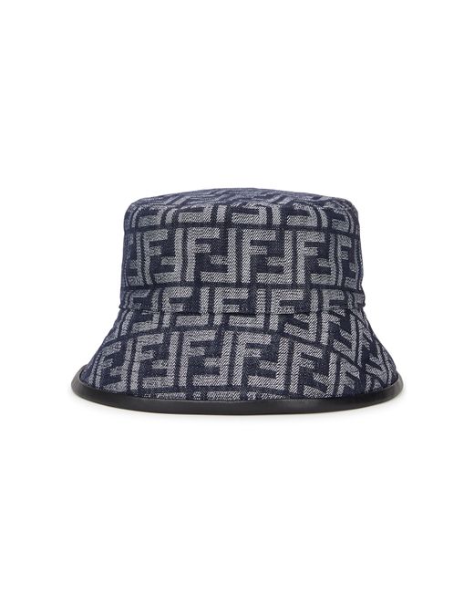 Fendi FF-jacquard Canvas Bucket Hat
