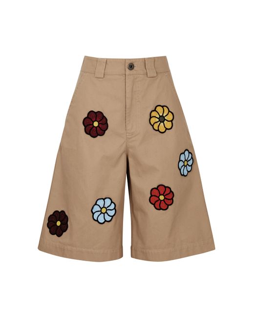 Moncler Genius 1 JW Anderson Floral Cotton Shorts