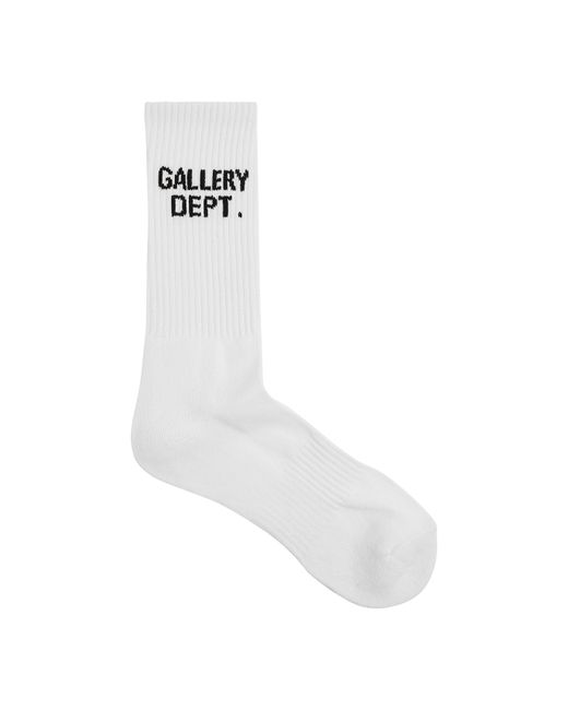 Gallery Dept. Gallery Dept. Logo-intarsia Jersey Socks One