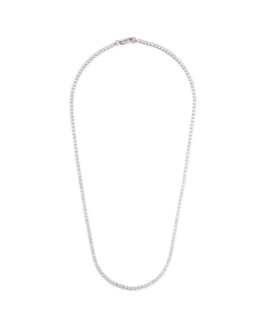Cernucci Tennis Micro Embellished plated Necklace