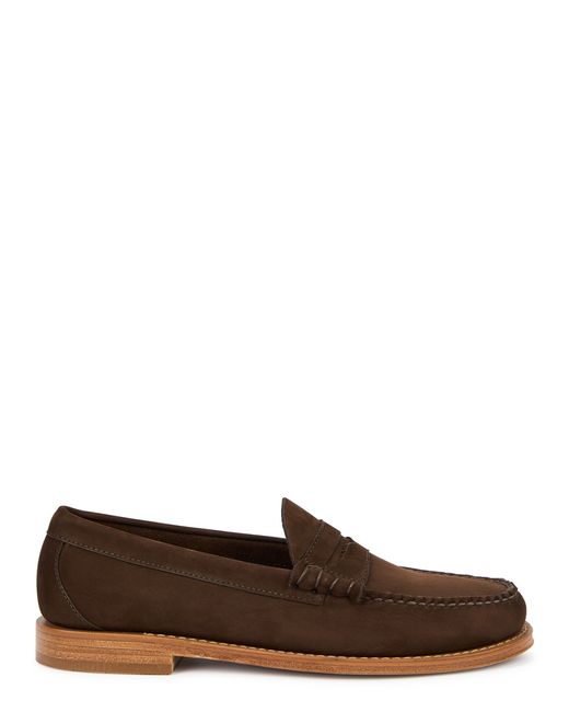 G.H Bass & Co Weejuns Heritage Nubuck Loafers