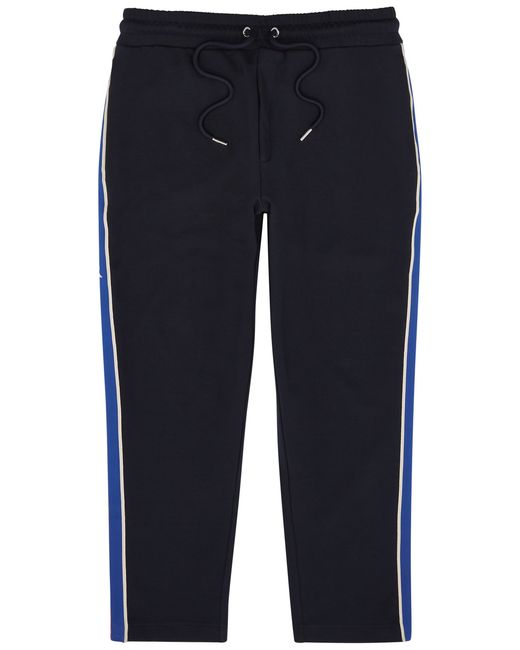 Moncler Striped Stretch-cotton Sweatpants