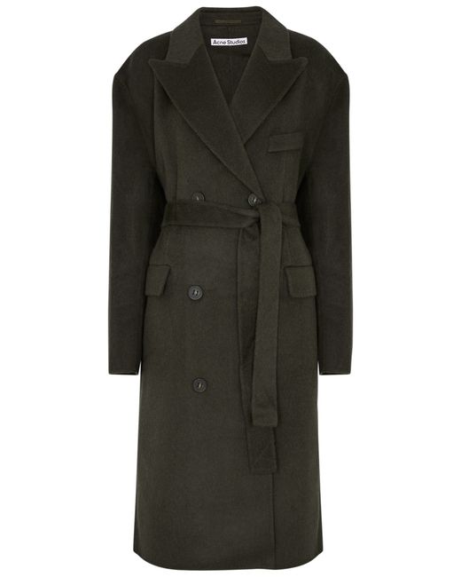Acne Studios Double-breasted Wool-blend Coat