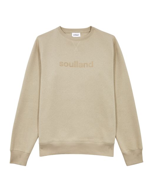 Soulland Bay Logo Cotton-blend Sweatshirt