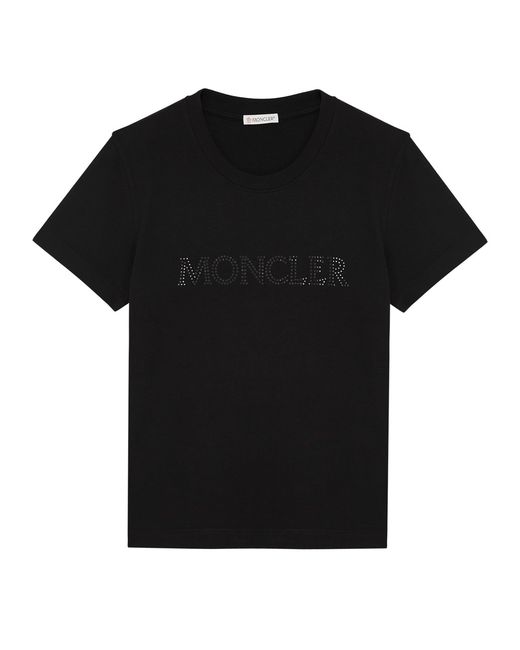 Moncler Logo-embellished Cotton T-shirt