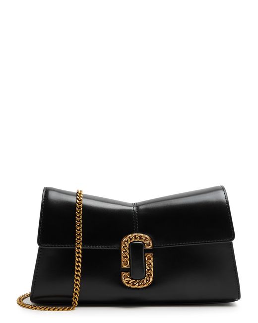 Saint Laurent Envelope Quilted Leather Cross-body bag