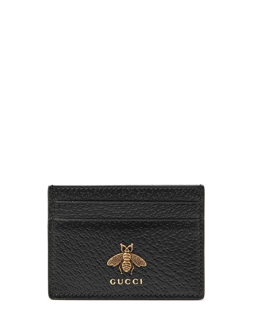Gucci Logo Leather Card Holder