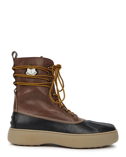 Moncler Genius 8 Moncler Palm Angels X Tods Leather Ankle Boots