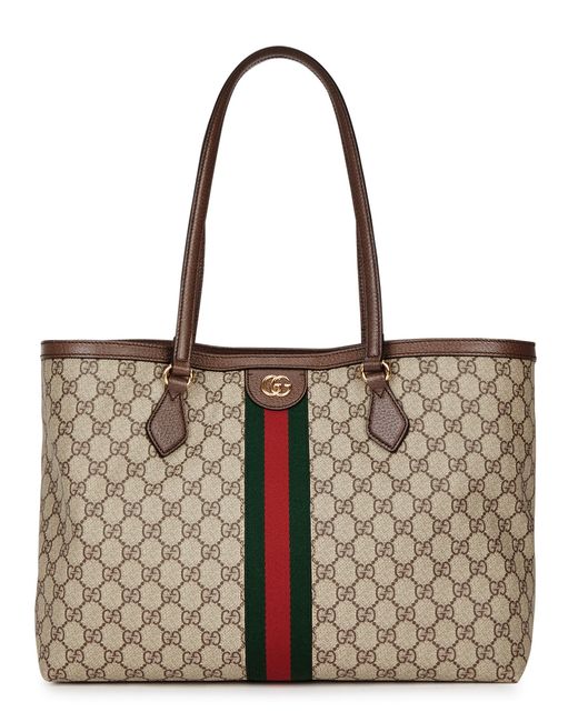 Gucci Ophidia Monogrammed Tote Bag Canvas