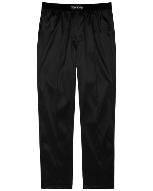 Tom Ford Stretch-silk Satin Pyjama Trousers
