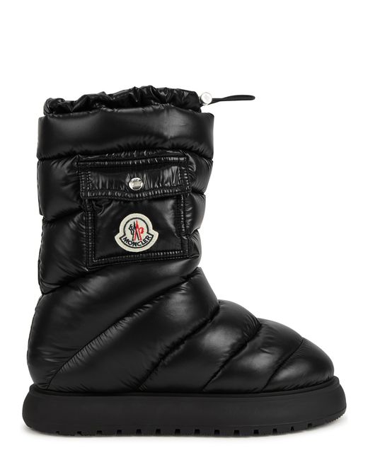 Moncler Gaia Quilted Nylon Snow Boots